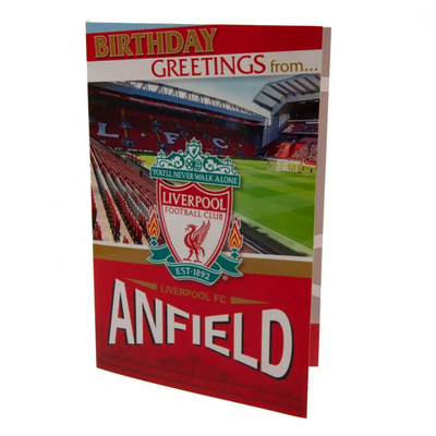 Liverpool FC Pop-Up Birthday Card