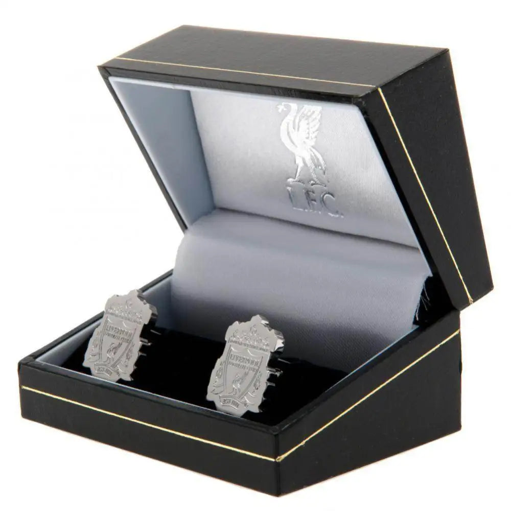Liverpool FC Stainless Steel Formed Crest Cufflinks