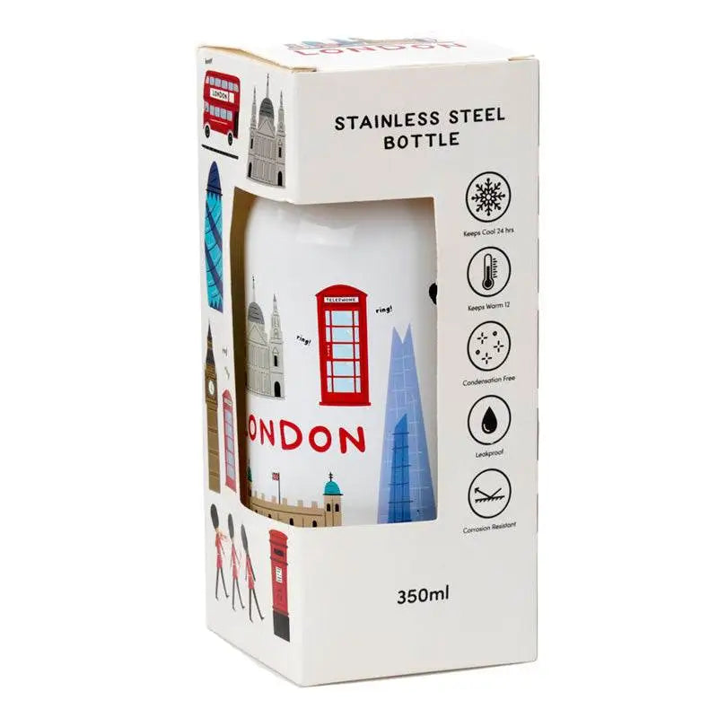 London Icons Hot & Cold Drinks Bottle 350ml - Water Bottles & Flasks