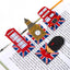 London Souvenir Shaped Magnetic Bookmark Set - Adoramals