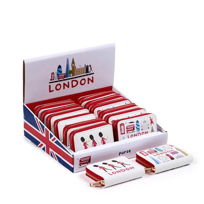 London Souvenir Zip Around Small Wallet Purse - Purses