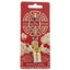 Lucky Buddha Glitter Keyring - Buddha & Ganesh