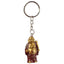 Lucky Buddha Glitter Keyring - Buddha & Ganesh