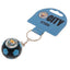 Manchester City FC Football Keyring