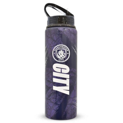 Manchester City FC HD Printed Aluminium Drinks Bottle