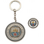 Manchester City FC Keyring & Badge Set