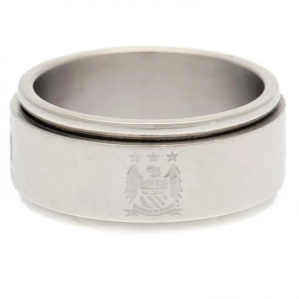 Manchester City FC Spinner Ring Medium EC