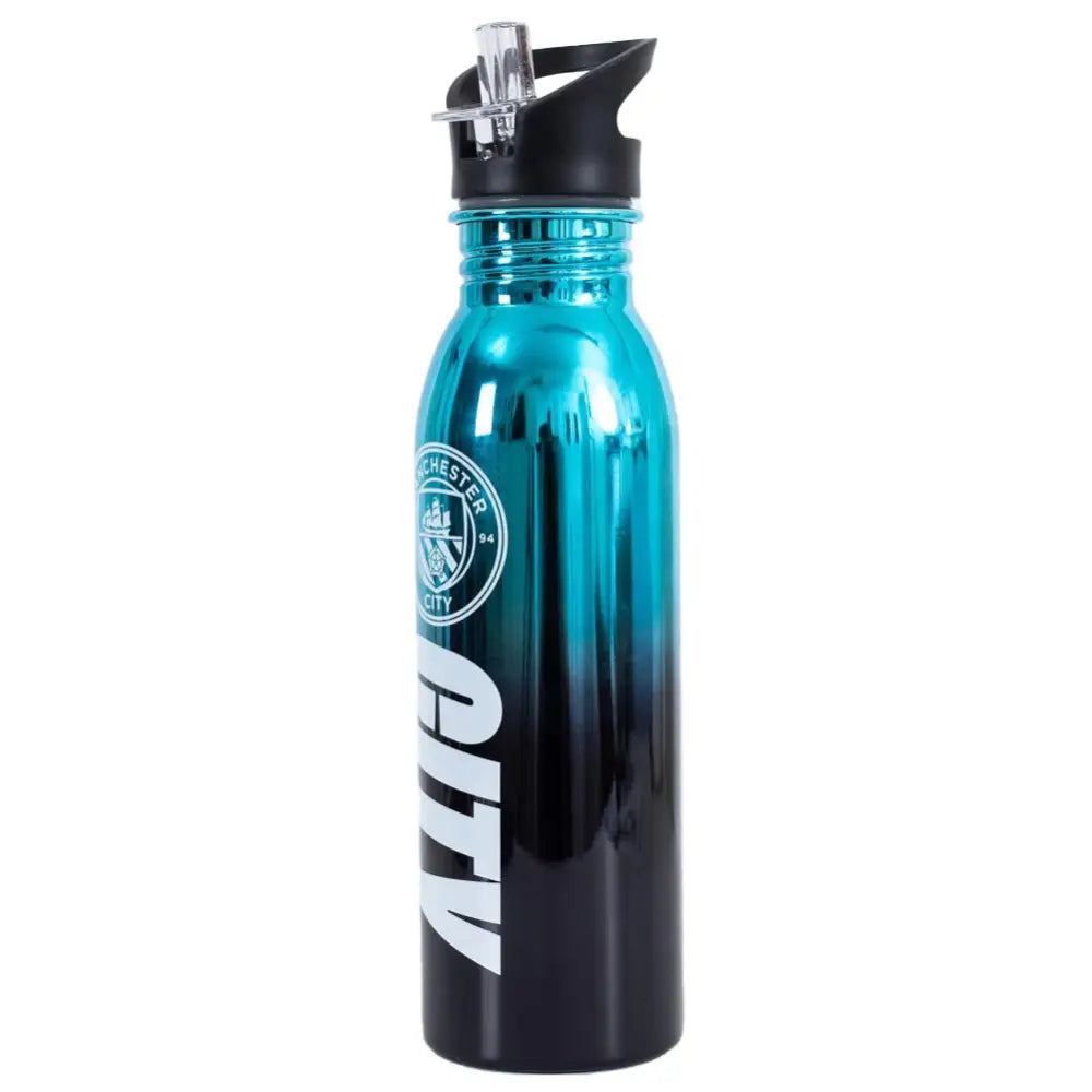 Manchester City FC UV Metallic Drinks Bottle