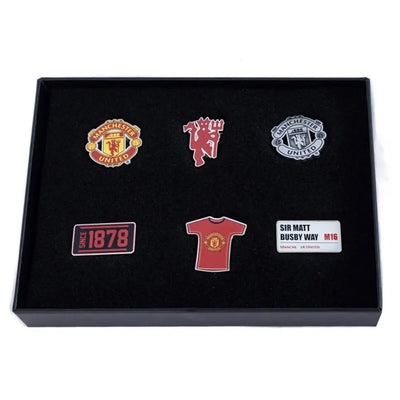 Manchester United FC 6pc Badge Set