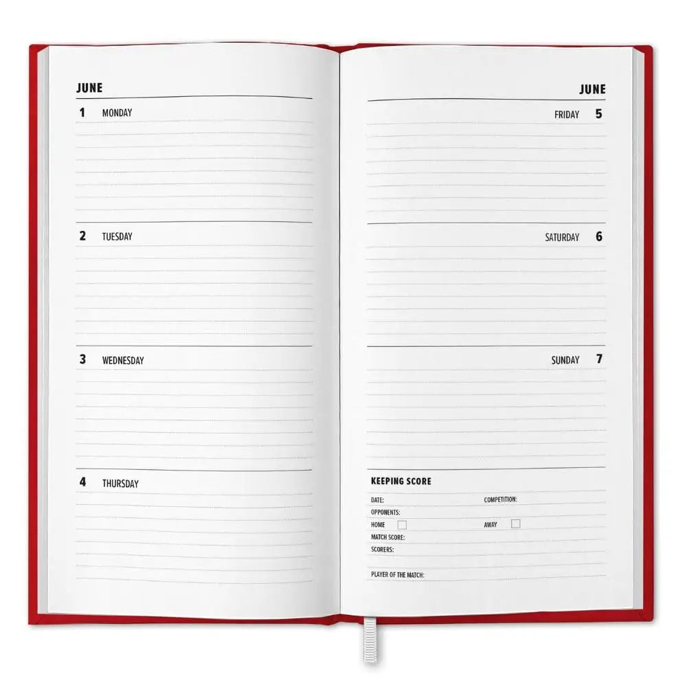Manchester United FC Slim Diary 2026