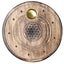 Mango Wood Round Flower of Life Ashcatcher Incense Burner - Incense Burners & Ash Catchers
