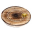 Mango Wood Round Flower of Life Ashcatcher Incense Burner - Incense Burners & Ash Catchers
