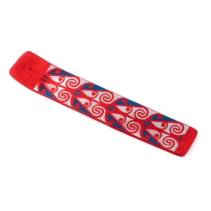 Mango Wood Tribal Ashcatcher Incense Sticks Burner - Incense Burners & Ash Catchers