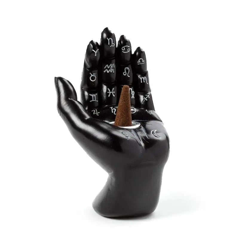 Mantric Hand/Tarot Hand Palm Incense Cone Burner - Incense Burners & Ash Catchers