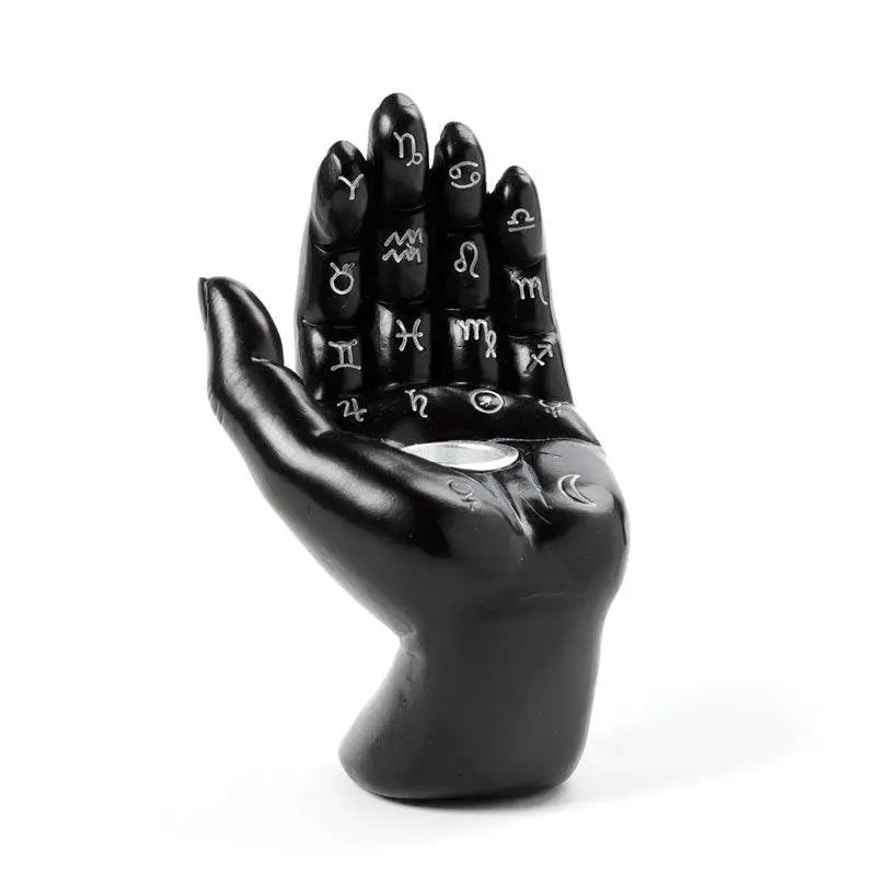 Mantric Hand/Tarot Hand Palm Incense Cone Burner - Incense Burners & Ash Catchers
