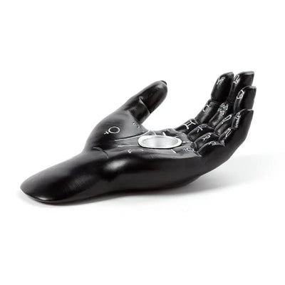 Mantric Hand/Tarot Hand Palm Incense Cone Burner Dish - Incense Burners & Ash Catchers