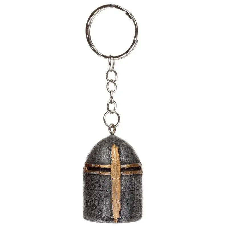 Medieval Knight Helmet Keyring - Knight & Princess Gifts