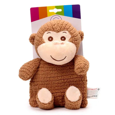 Monkey Microwavable Plush Lavender Heat Pack - Zoo Safari & Wildlife Parks