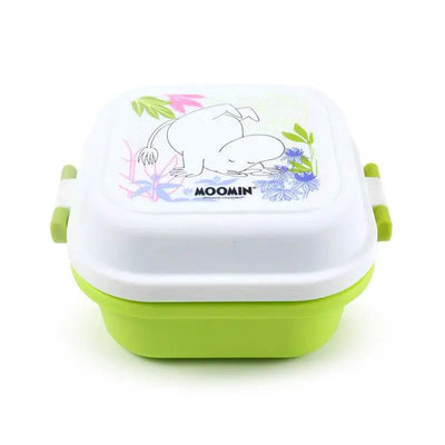 Moomin Clip Lock Stacked Bento Snack Lunch Box - Lunch Boxes & Snack Pots