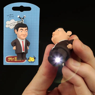Mr Bean LED Keyring with Sound - Keyrings & Key Chains
