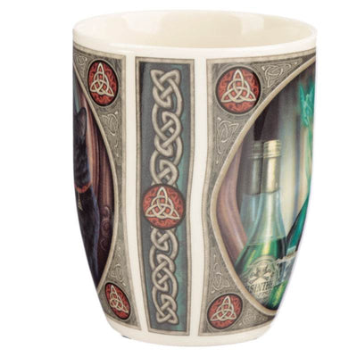 Lisa Parker Absinthe Cat Porcelain Mug - Gift Arch