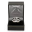 Newcastle United FC Black Inlay Ring Medium