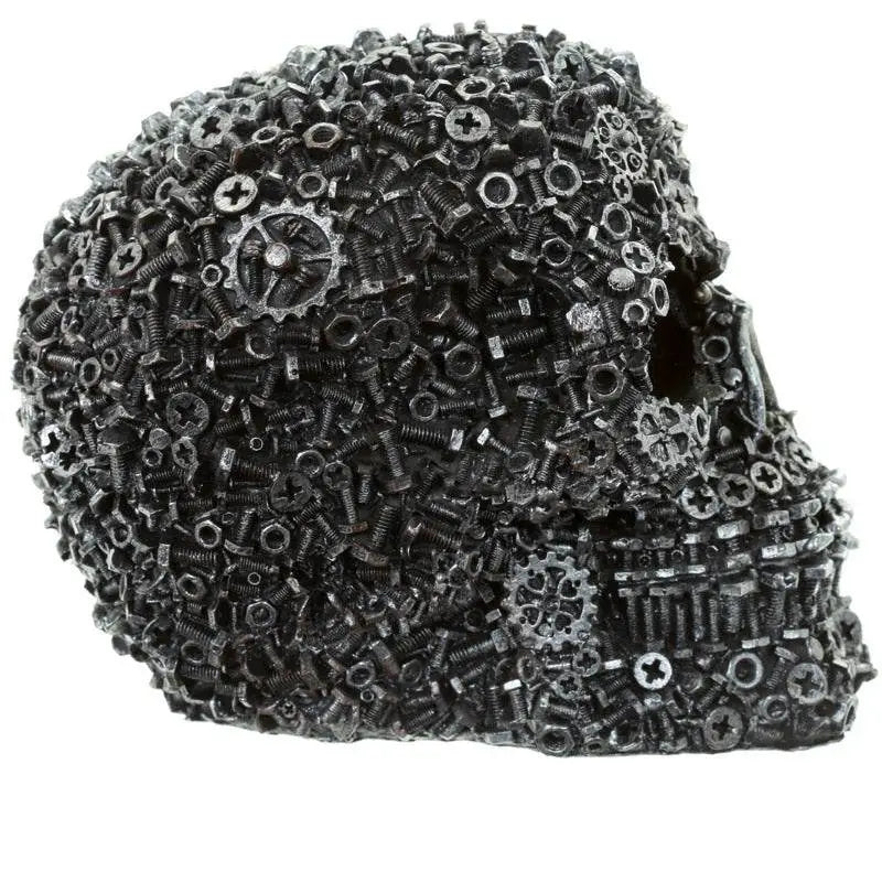 Nuts Bolts & Screws Skull Decoration - Gothic Fantasy Skulls & Skeletons