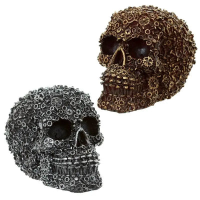 Nuts Bolts & Screws Skull Decoration - Gothic Fantasy Skulls & Skeletons