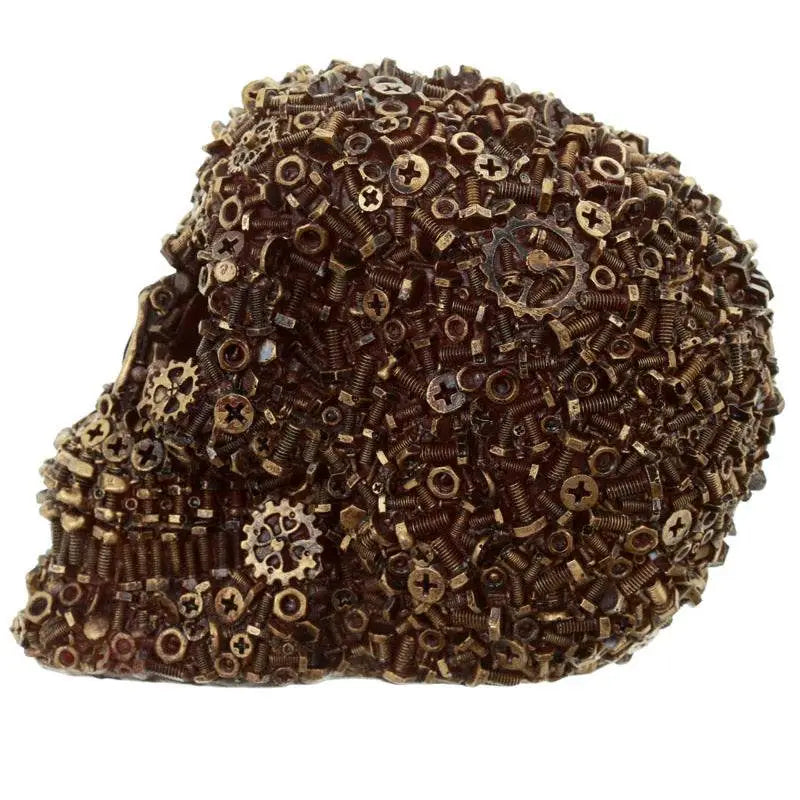 Nuts Bolts & Screws Skull Decoration - Gothic Fantasy Skulls & Skeletons