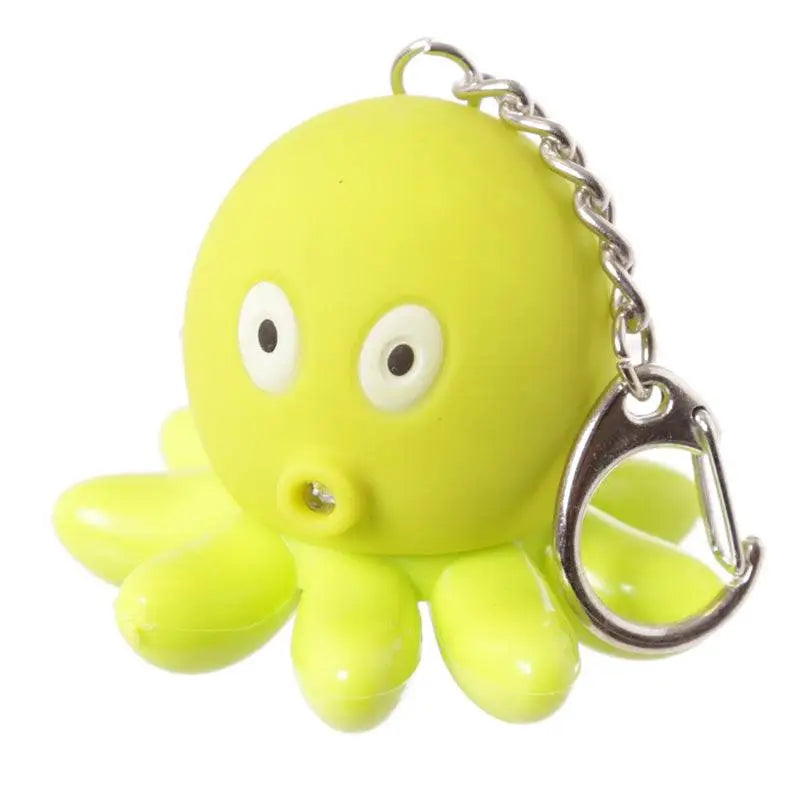 Octopus Penguin & Dolphin LED Sealife Keyring with Sound - Keyrings & Key Chains