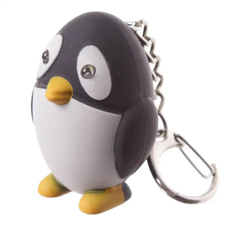Octopus Penguin & Dolphin LED Sealife Keyring with Sound - Keyrings & Key Chains