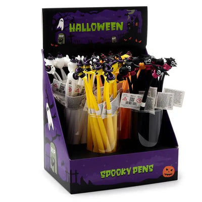 Party Bat Pumpkin Ghost Moon Fine Tip Pen - Novelty Pens