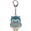 Pink & Blue Hooting Owl LED Keyring with Sound - Keyrings & Key Chains
