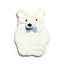 Polar Bear 650ml Hot Water Bottle with Plush Cover - Zoo Safari & Wildlife Parks