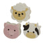 Adoramals Cow, Sheep & Pig 3 Piece Farm Eraser Set - Gift Arch