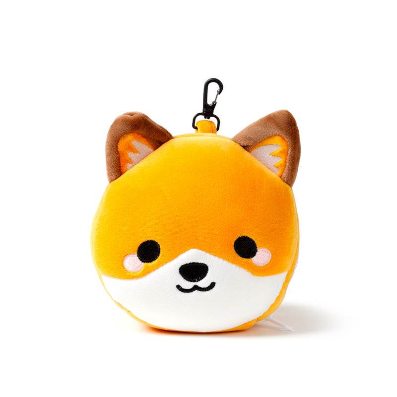 Relaxeazzz Adoramals Finnick the Fox Plush Travel Pillow & Eye Mask - Gift Arch