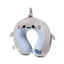 Relaxeazzz Archie the Shark Adoramals Plush Memory Foam Travel Pillow - Gift Arch