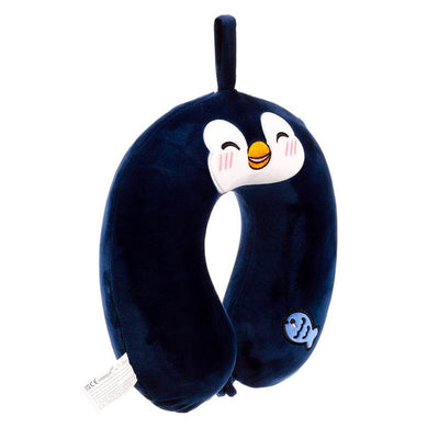 Relaxeazzz Nico the Penguin Adoramals Plush Memory Foam Travel Pillow - Gift Arch