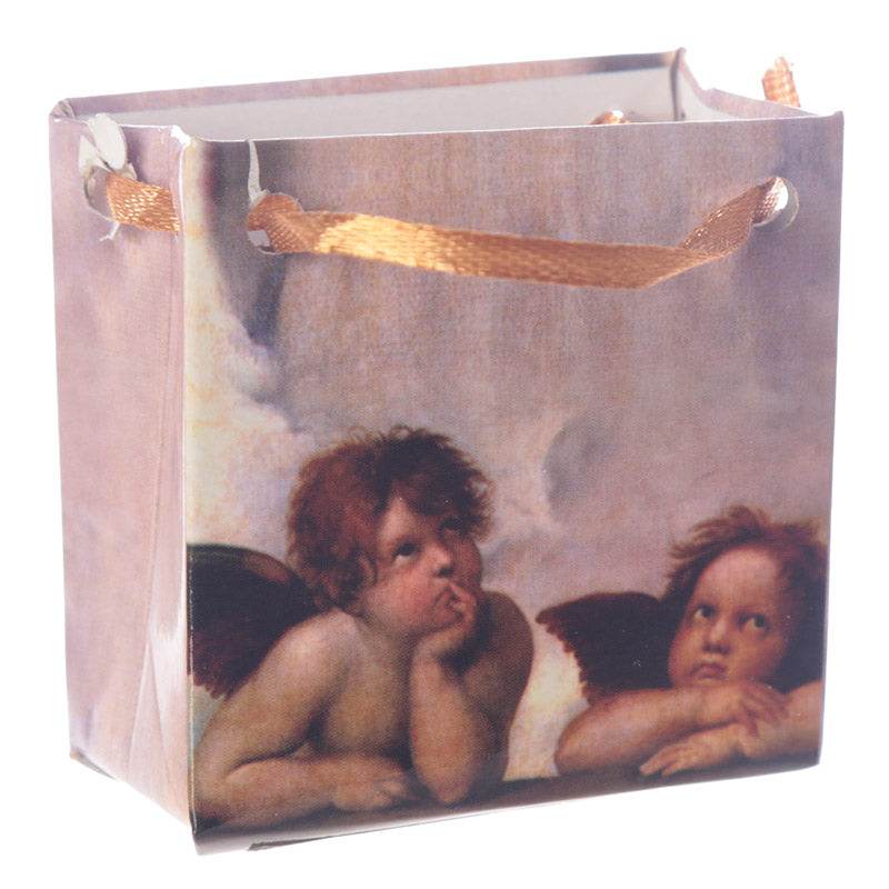 Cherub in Angel Wings Figure in a Mini GiftBag - Gift Arch