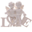 Cherubs Pair Holding LOVE Letters - Gift Arch