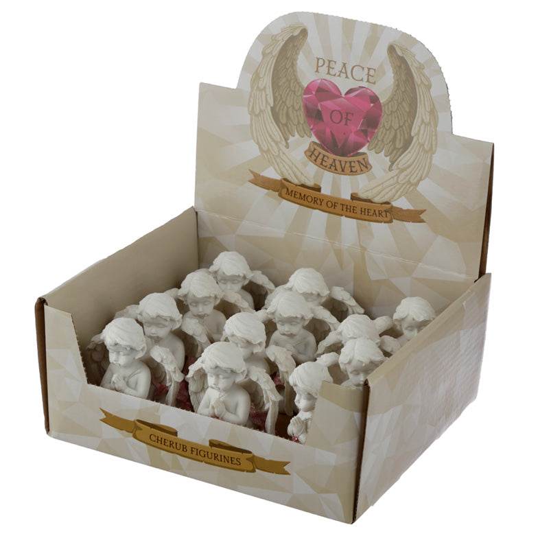 Peace of Heaven Memory of the Heart Cherub Figurine - Gift Arch