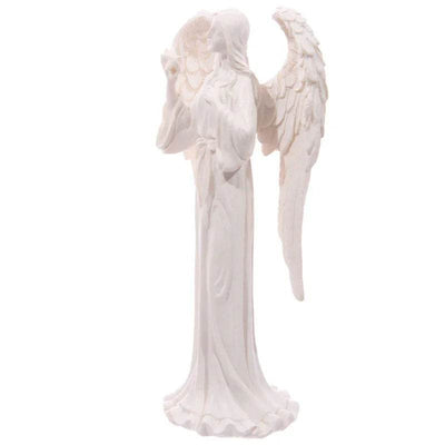 White Standing Angel Figurine 20cm - Gift Arch