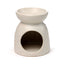 Eden Stone Effect Embossed Fern Ceramic Oil & Wax Melt Burner - Gift Arch