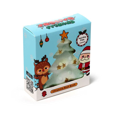 Christmas Tree Shaped Bath Bomb in Gift Box - Gift Arch