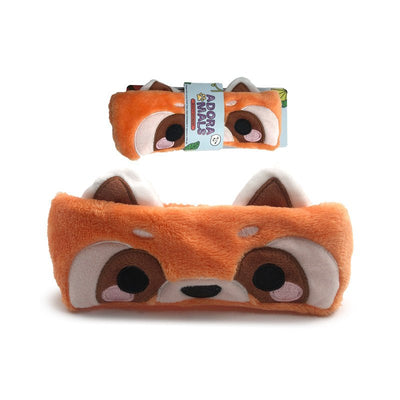 Adoramals Ru the Red Panda Plush Beauty Headband - Gift Arch