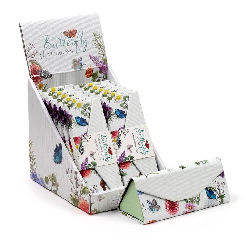 Butterfly Meadows Foldable Glasses Case - Gift Arch