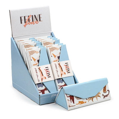 Feline Fine Cats (New) Foldable Glasses Case - Gift Arch