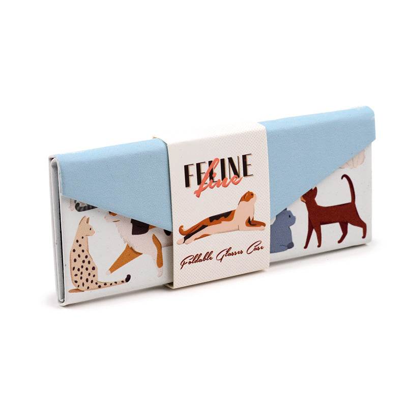Feline Fine Cats (New) Foldable Glasses Case - Gift Arch