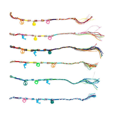 Friendship Bracelets - Woven Charms - Gift Arch