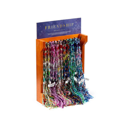 Friendship Bracelets - Woven Metal Charms - Gift Arch